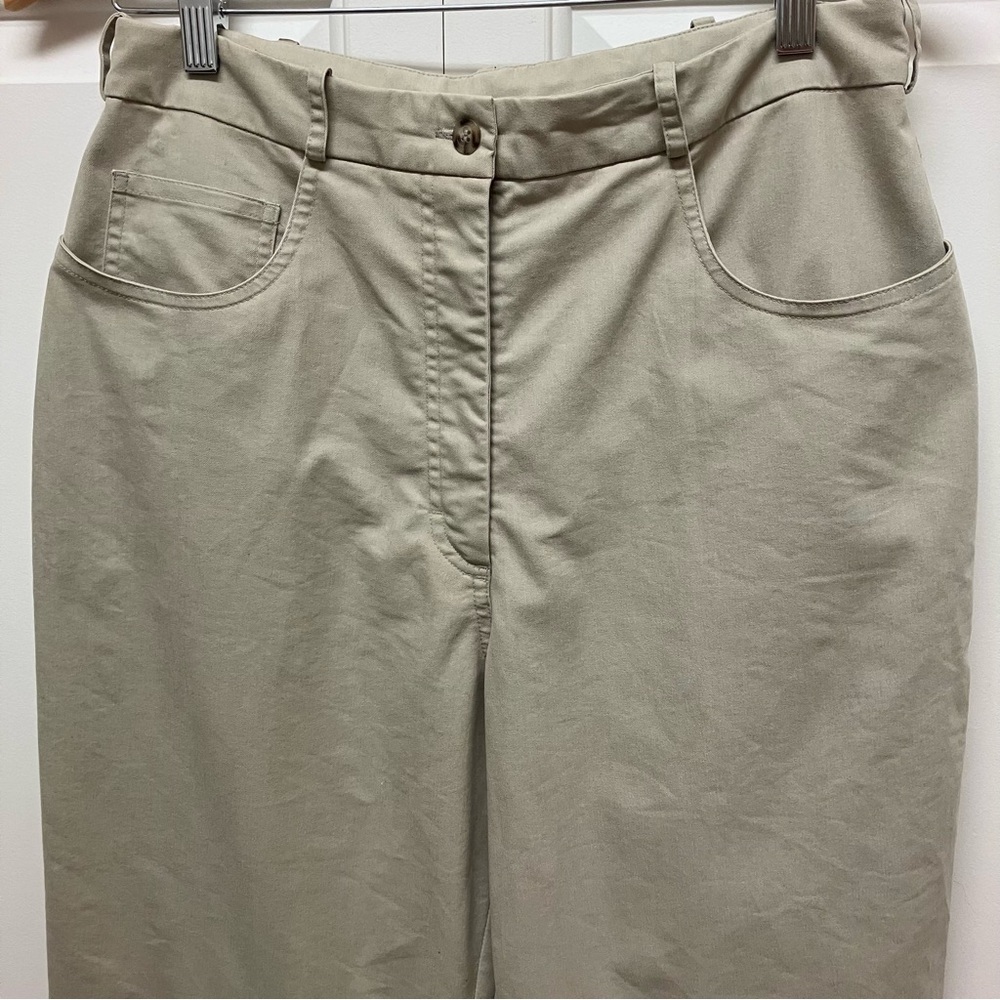 Tilley Endurables chino pants, tan beige, 10